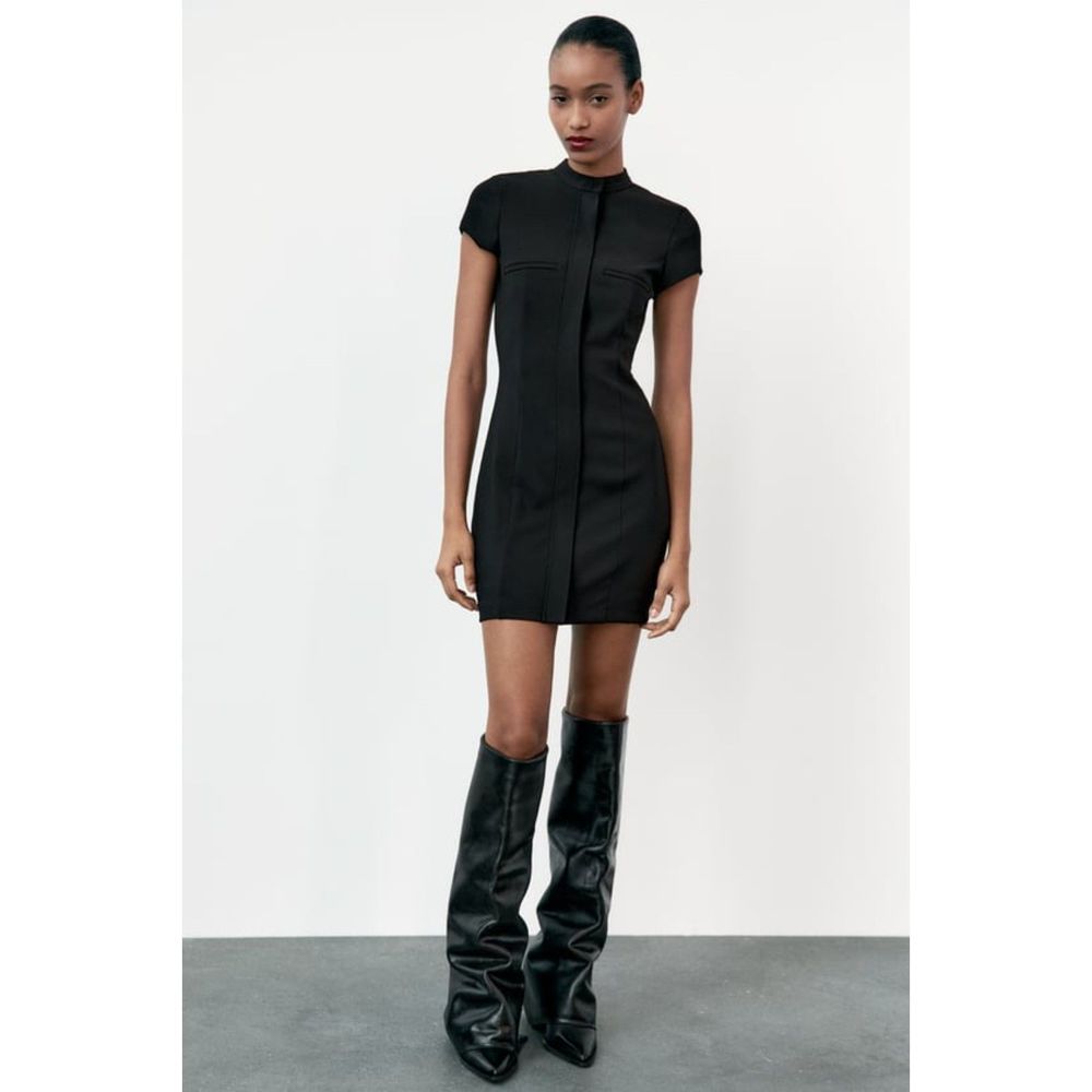 ZARA TAILORED MINI DRESS